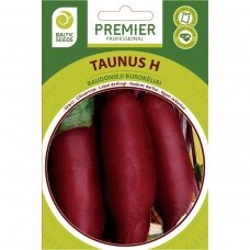 Raudonieji burokėliai „TAUNUS H“, daržovių sėklos, BALTIC SEEDS, 200 sėklų