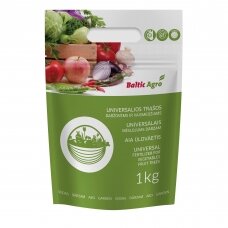 Universalios trąšos daržovėms ir vaismedžiams, 1kg, Baltic Agro