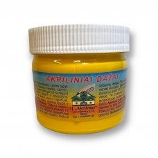 Akriliniai dažai- pigmentai "AKRILEN", geltonos sp., 350 ml