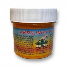 Akriliniai dažai- pigmentai "AKRILEN", šviesiai oranžinės sp., 120 ml