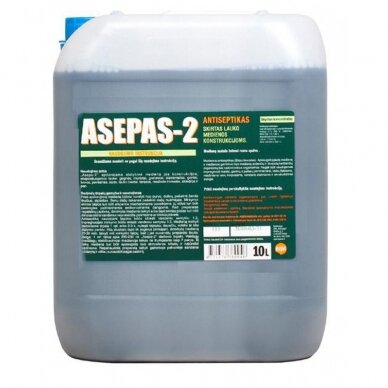 Antiseptikas Asepas-2, žalia, 10l