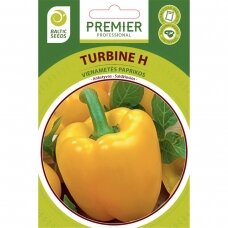 Saldžiosios paprikos „TURBINE H“, daržovių sėklos, BALTIC SEEDS, 15 sėklų