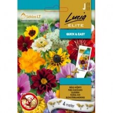 Gėlių mišinys (apsaugai nuo šliužų ir sraigių), gėlių sėklos, Lucia ELITE