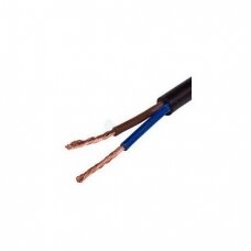 Lankstus apvalus elektros instaliacinis kabelis OMY/H03VV-F 2x0,5mm²