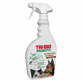 Kvapų šalinimo priemonė Tri-Bio, kvapams naikinti/ dėmėms šalinti, 420 ml