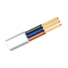 Ploksčias elektros instaliacinis kabelis  BVV-P, 3x1,5 mm²