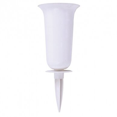 Plastikinė  kapų vaza, Ø13 cm