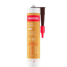 PENOSIL Acrylic Sealant 636 dažomas akrilinis hermetikas - Ruda spalva, 280 ml