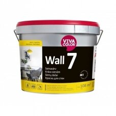 WALL 7 balti matiniai dažai sienoms  2.7l