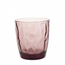 Žema purpurinė stiklinė  DIAMOND, 390 ml